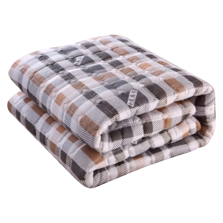 三极户外(Tri-Polar) TP2816 羽丝绒印花床垫床褥 120*200cm 垫子褥子 1.00 件/个 (计价单位：个) 格纹