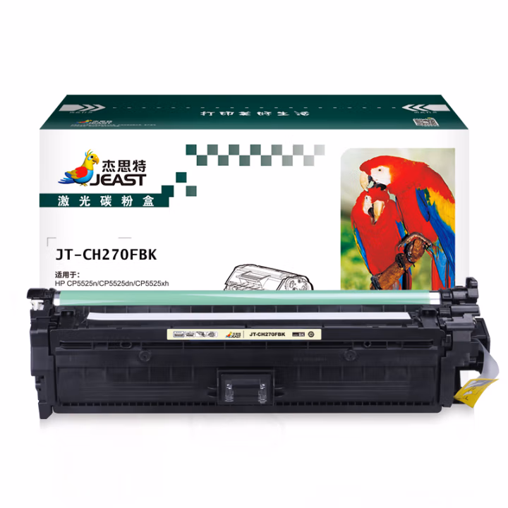 杰思特 JT-CH270FBK 13500页 适用HP CP5525n CP5525dn CP5525 硒鼓 (计价单位：只) 黑色