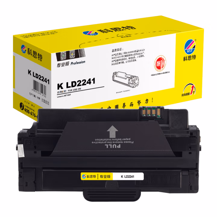 科思特 K LD2241 专业版（适用（适用机型：Lenovo M7150F）打印页数：1500页 硒鼓 (计价单位：只) 黑色