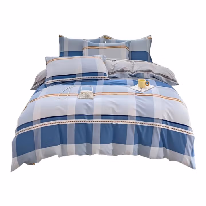 博洋家居(BeyondHome) WT912307001C 150*210 180*230 48*74 纯棉三件套 床上套件 (计价单位：套) 时光之蓝