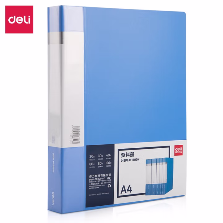 得力(deli) 5005ES_60页 资料册 (计价单位：本) 蓝色