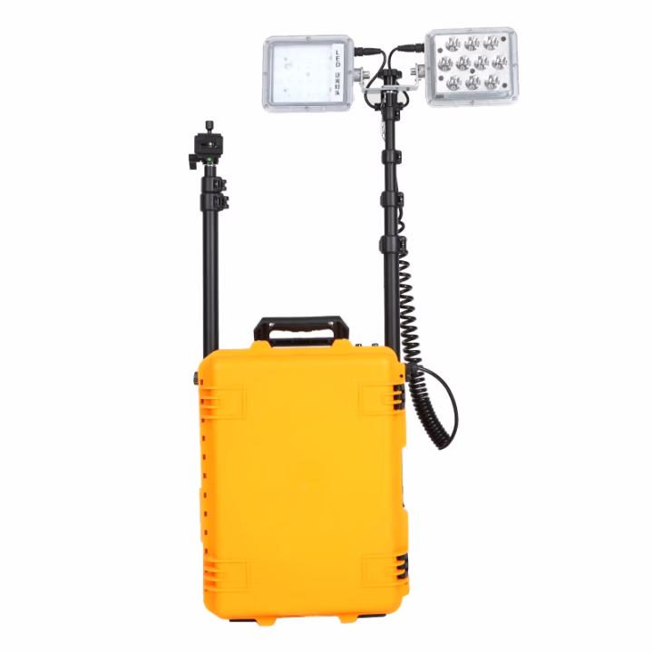 恒盛(HS) BF666D 聚光24W/泛光45W、IP65、续航时间：聚光10.5h/泛光7.5h、电压等级：12V、白光/约5700K、LED 移动式多功能照明装置 (计价单位：台) 黄色
