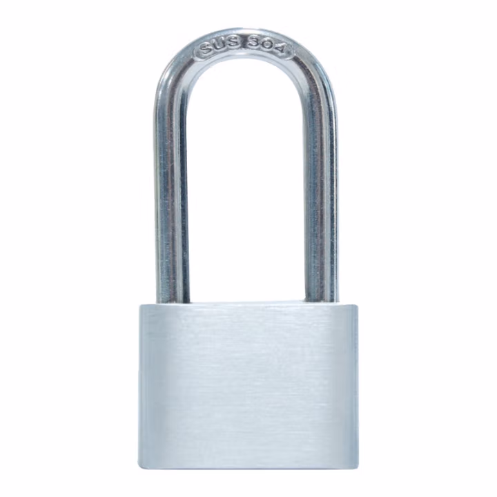 凯圣蓝 CLGS30 不锈钢长梁挂锁 30mm 通开 1.00 个/把 (计价单位：把) 银白色