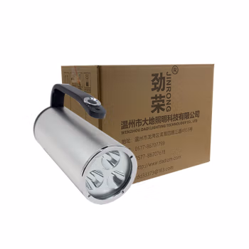 劲荣 BWJ6310 3*3W IP68 DC11.1V/4.4Ah 强光/8h 工作光/15h 色温6500K LED手提式探照灯 (计价单位：盏) 银色