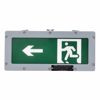 通明 TM-BLJC-1LROE I 3W-BC4200带系统 3W IP66 ExdelICT6Gb/ExtdA21 IP66 T80℃ DC36V  向左 LED绿光 集中控制型消防应急标志灯具 (计价单位：盏) 灰色