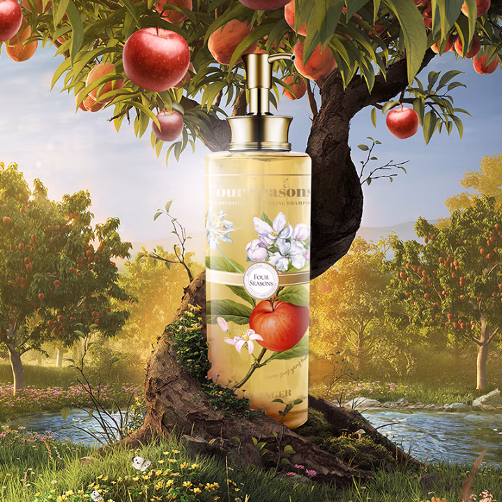 裕金源 苹果与姜氨基酸滋养修护 520ml 洗发露 (计价单位：瓶)