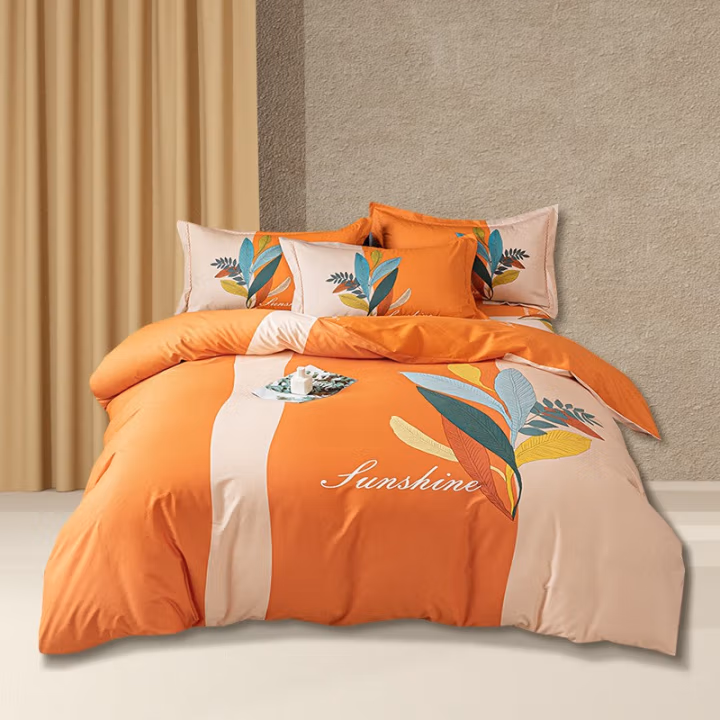 伊伊爱 TJ0HJC2201475 /200*230cm 纯棉高密印花四件套 (计价单位：套) 羽叶