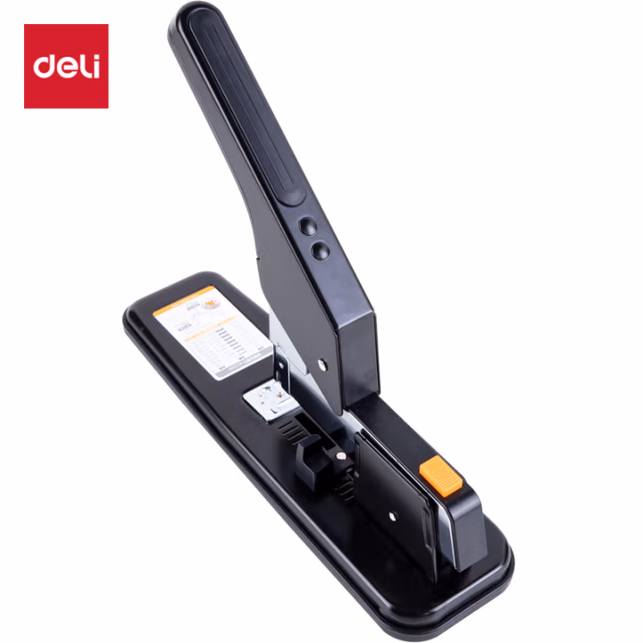 得力(deli) 0399 钉纸厚度210页 省力重型 订书机 (计价单位：个) 黑色