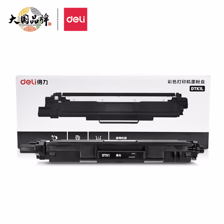 得力(deli) DTK1L 3000页  适用得力DCM24ADN/DCP24DN 墨粉盒 (计价单位：只) 黑色