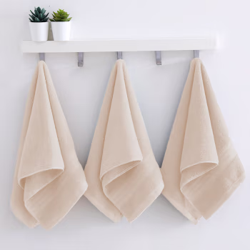 名都丽人 MDLR-MJ35 34*74cm 简约条 毛巾 (计价单位：条) 浅黄