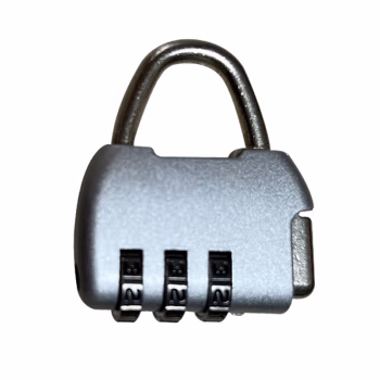 凯圣蓝 KSL-Q525 锁体宽度35mm 高度42mm 三位密码开锁 机械密码挂锁 (计价单位：个) 灰色