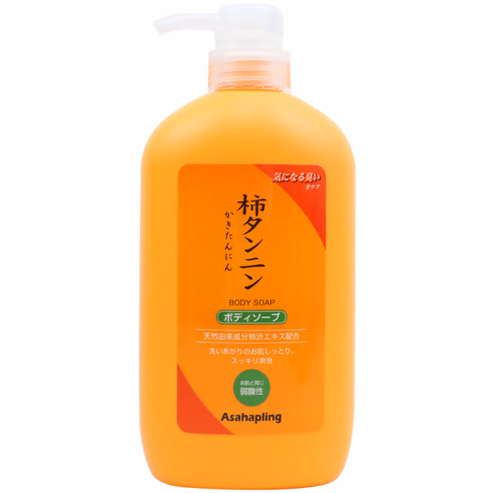 朝日禾玲(Asahapling) 600ml 涩柿 沐浴露 (计价单位：瓶) 橙色