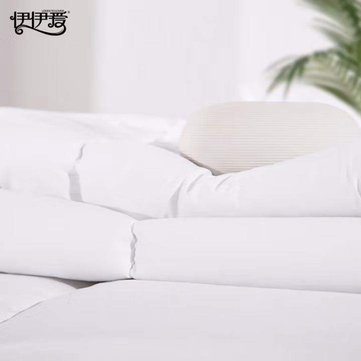伊伊爱 YDJD0230612/230*240cm（约6.6斤） 全棉防羽布纯白春秋被芯 (计价单位：件) 白色
