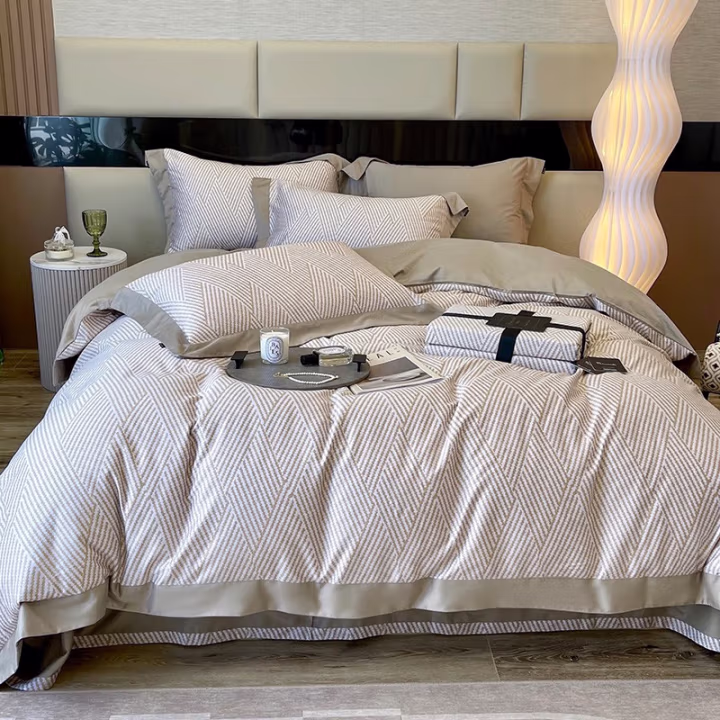 弗切尔珀榕 FZYJ210270 /220*240cm80支丝棉磨毛四件套 床上套件 (计价单位：套) 起司