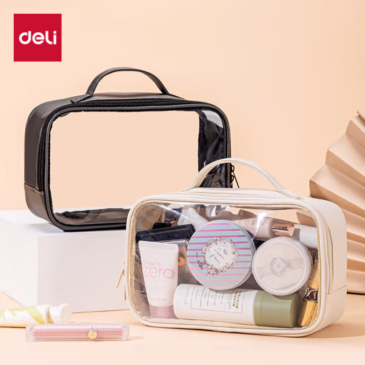 得力(deli) 64871中号 收纳袋 (计价单位：个) 黑色