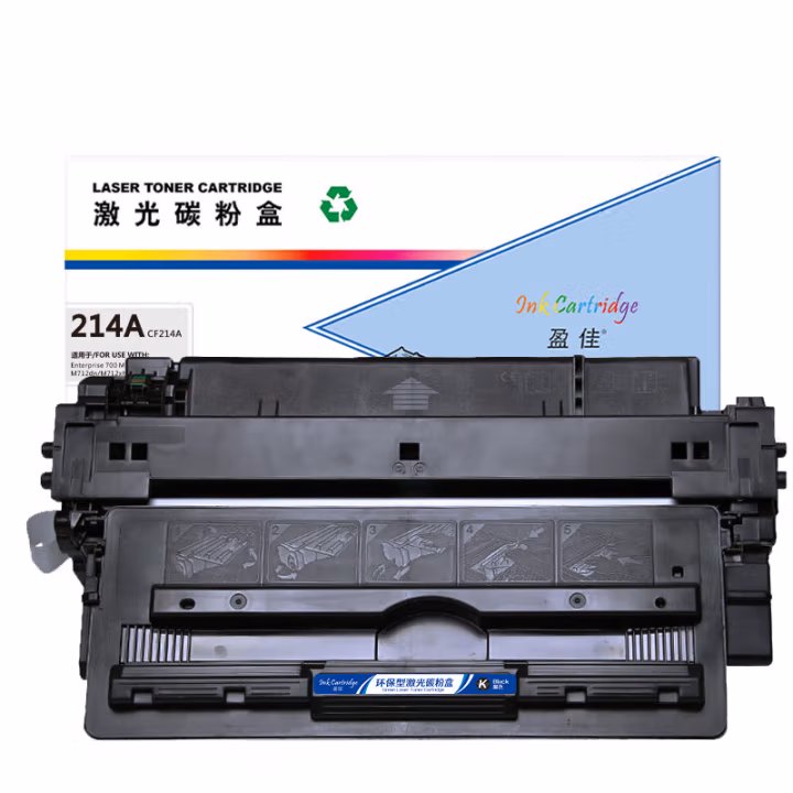 盈佳(Ink Cartridge) YJ-CF214A 商专版 打印量约10000页 硒鼓 (计价单位：只) 黑色