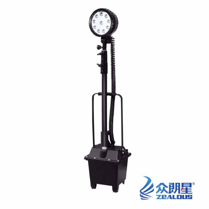 众朗星 ZL8201-A 18V 30W 移动升降工作灯 (计价单位：台) 黑色