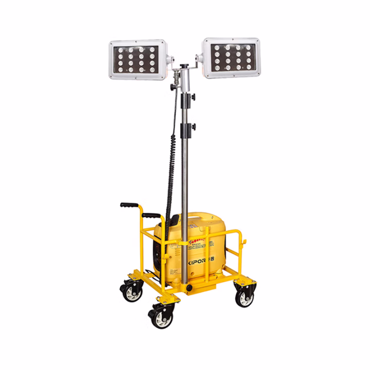 吉特(GT) TMN8118A，2*48W，IP65，电压：220V，白光，6000K，LED 多功能升降工作灯 1.00 台/套 (计价单位：套) 黄色