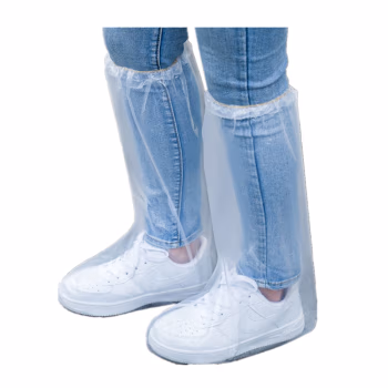 舜普(SP) SPXT-52pW  PE 短款加厚一次性 雨鞋 10.00 双/袋 (计价单位：袋) 白色