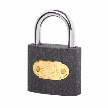 赛拓(SANTO) 0074  中号 厚型铁挂锁 38mm 挂锁 (计价单位：个) 银色