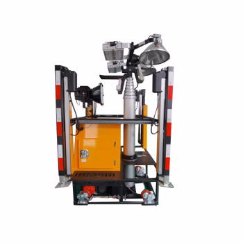 华荣(WAROM) GAD805 照明功率360W、防护等级IP65、电压等级AC220V、光源颜色/色温5500K+400K、光源类型LED光源+气体放电光源 移动照明装置 1.00 台/套 (计价单位：套) 黄色