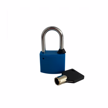 壹通萬鑫 YTS009 锁体宽35mm 锁梁高30mm 梅花合金锁 (计价单位：个) 蓝色
