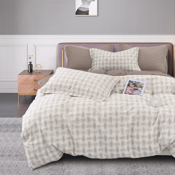 喜芙妮(foftnie) XF-T1806JC 180*210cm 三件套 床上套件 (计价单位：套) 灰白色