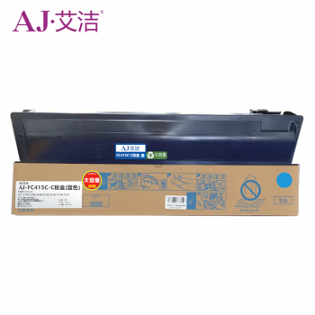艾洁(AJ) FC415C-C打印量33600页高容量适用东芝2010AC2510AC2515AC3015AC3515AC4515AC5015AC碳粉等粉盒 硒鼓 (计价单位：只) 蓝色