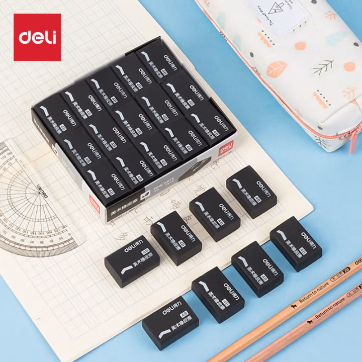 得力(deli) 7545 橡皮 (计价单位：个) 黑色