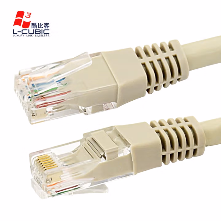 酷比客(L-CUBIC) LCLN6RRECGY-15M 15M 六类网线 15.00 米/根 (计价单位：根) 灰色