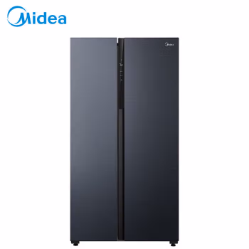 美的(Midea) BCD-601WKPZM(E) 601升变频一级能效 19分钟急速净味 对开门冰箱 (计价单位：台) 莫兰迪灰