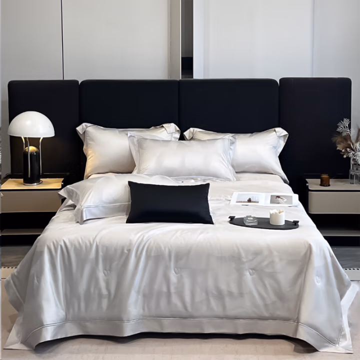 名都丽人 MDLR-64  蚕丝镂空夏凉被 150*200cm 被子 1.00 件/条 (计价单位：条) 灰色