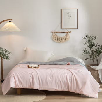 伊伊爱 BZ0BZF2100770 /200*230cm 时尚超柔凉感夏被空调被子 1.00 件/条 (计价单位：条) 夏川粉