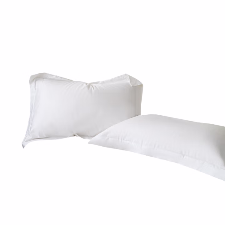 汉司家纺 60*90cm 60*80S喷气全棉贡缎 枕头套 (计价单位：件) 白色