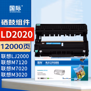 国际 BF-LD2020 打印量12000页 适用联想LJ2000/LJ2050N/M7020/M7030/M7120/M7130N/M3020/M3120 硒鼓 1.00 只/支 (计价单位：支) 黑