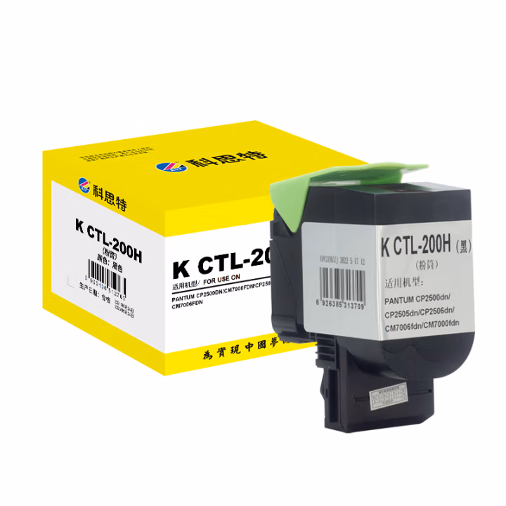 科思特 K CTL-200H 专业版（适用PANTUM CP2500DN/CM7000FDN/CP2506DN/CM7006FDN）打印页数：4000页 粉盒 (计价单位：只) 黑色