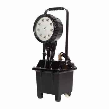倬屹(ZHUOYI) BZY8100L 30W 24V IP65 色温5500~6000K 强光≥24h 工作光≥30h LED移动应急灯 (计价单位：台) 黑色