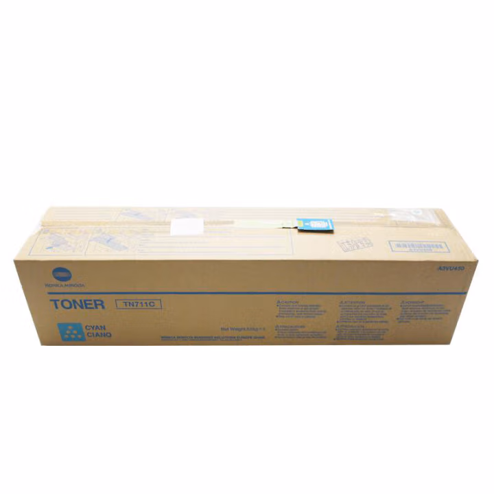 柯尼卡美能达(KONICA MINOLTA) TN711C 31500页 适用C654/C754 墨粉盒 1.00 只/支 (计价单位：支) 蓝色