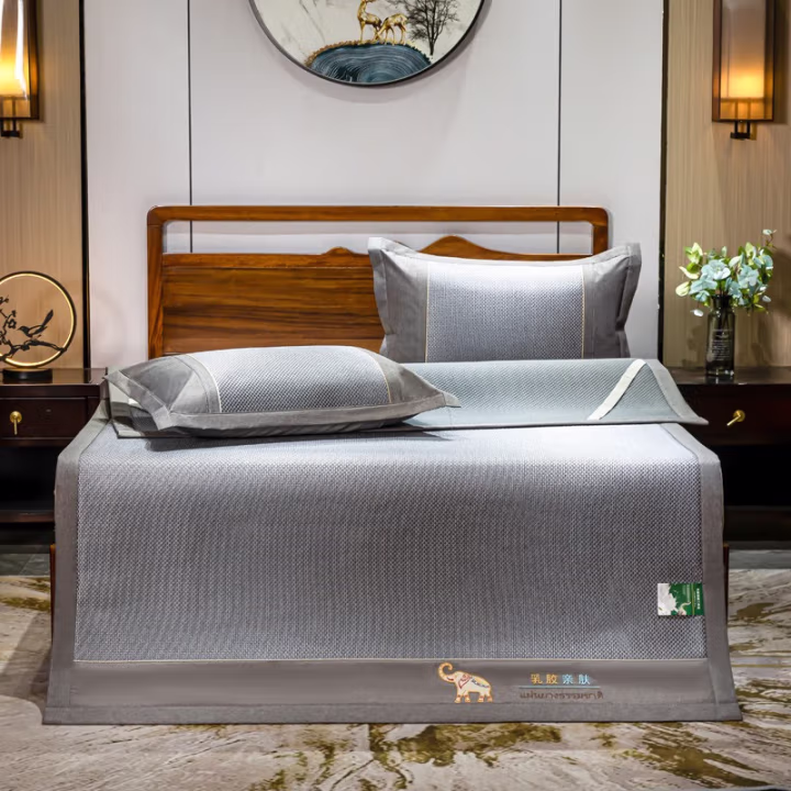 弗切尔珀榕 FAN0220432 150*200cm 时尚冰藤乳胶凉席三件套 1.00 件/套 (计价单位：套) 冰藤乳胶-灰