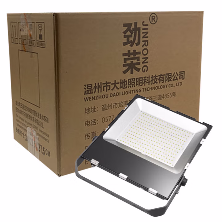 劲荣 NFC9280-C 200W IP65 AC220V/50HZ 5700K LED泛光灯 (计价单位：个) 黑色