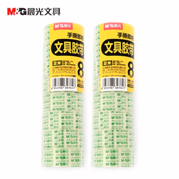 晨光(M&G) AJD97321 18mm*14Y（单卷装） 透明胶带 1.00 个/卷 (计价单位：卷) 透明