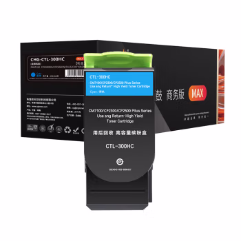彩格 CHG-CTL-300HC  5000页 适用于奔图PANTUM cp2506dn plus墨盒CM7105dn打印机硒鼓CP2300dn 粉盒 1.00 只/支 (计价单位：支) 蓝色