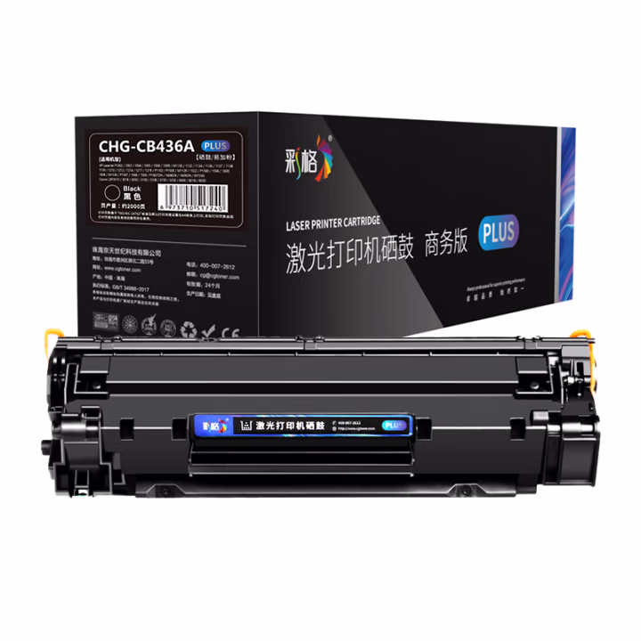 彩格 CHG-CB436A PLUS版 2000页 适用于惠普HP Lasejet P1505;P1505n;M1120;M1120n;M1522;M1522n 硒鼓 1.00 只/支 (计价单位：支) 黑色