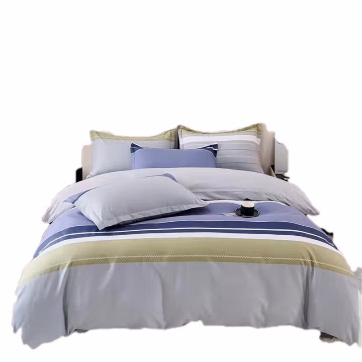 博洋家居(BeyondHome) WT912307019A 200*230 230*245 48*74*2 纯棉四件套 床上套件 (计价单位：套) 简意印象