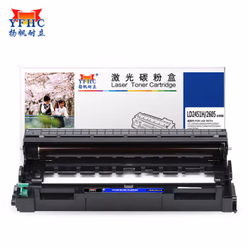 扬帆耐立(YFHC) YF-LD2451 商专版 打印量12000页 适用于联想m7605d 等 分体鼓 1.00 只/支 (计价单位：支) 黑色
