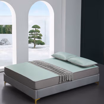 弗切尔珀榕 FAN0220441 180*200*30cm 纯色凉感盛夏系列冰丝席床笠款三件套 1.00 件/套 (计价单位：套) 绿