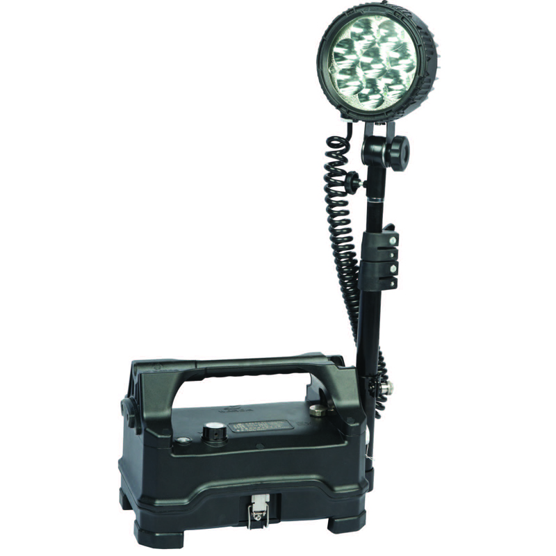 华荣(WAROM) BAD503(24W) 照明功率24W、防护等级IP66、防爆等级IIC、电压
等级14.4V、光源颜色/色温5500K左右、光源类型LED 防爆强光工作灯 1.00 台/套 (计价单位：套) 黑色