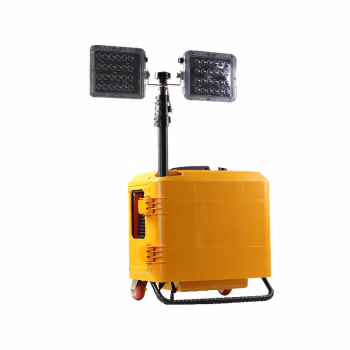 欧辉照明(OHUIZAOMIN) OHSY6815 2×48w IP65 AC220V 5700K 白光 连续工作：＞5.5h LED便携式移动工作灯 (计价单位：台) 黄色