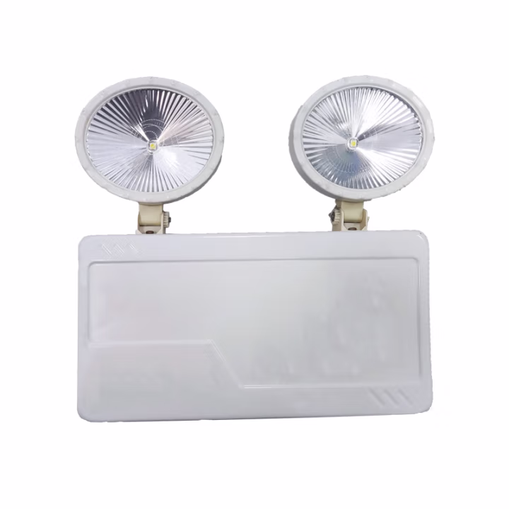 恒盛(HS) BF346A 220V 2×3W IP65 续航90mins LED 5700K 固定式应急灯 (计价单位：盏) 银色