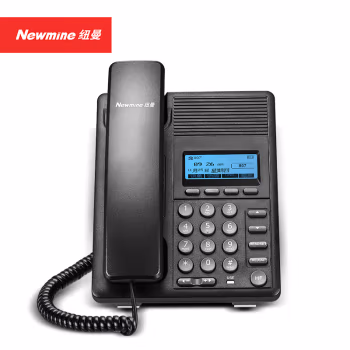 纽曼(Newmine) HL2008TSD-208(R) 支持通讯录 办公酒店话机 双百兆网口 IP电话机 (计价单位：台) 黑色